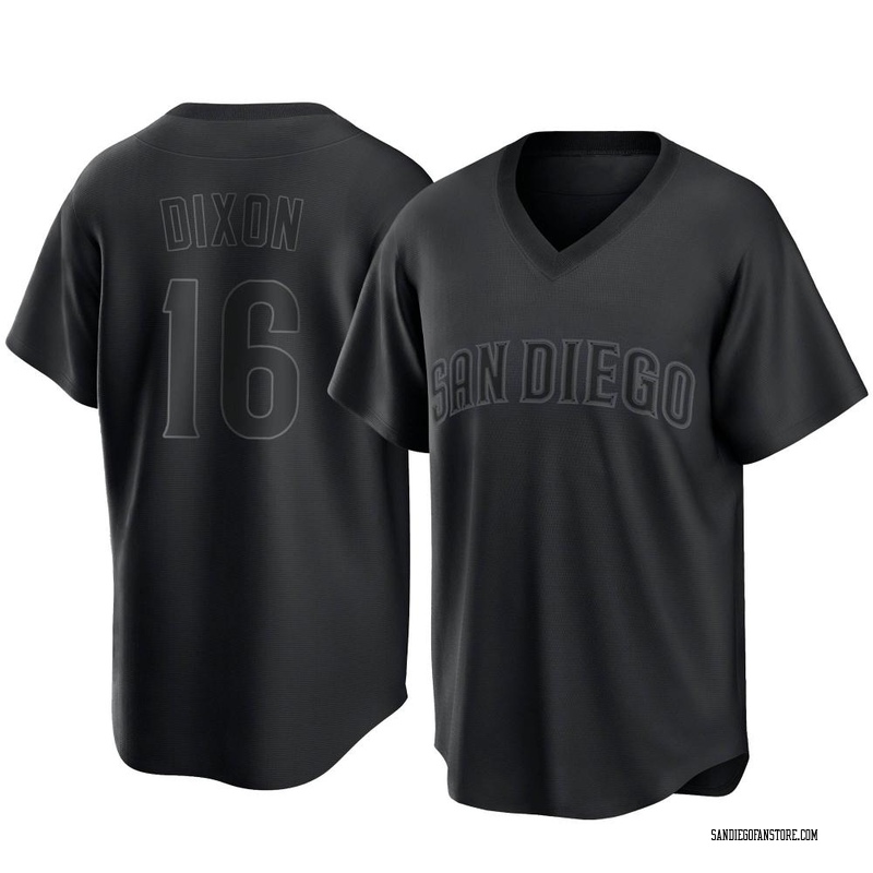 Women's Brandon Dixon San Diego Padres Replica Black Golden Alternate Jersey