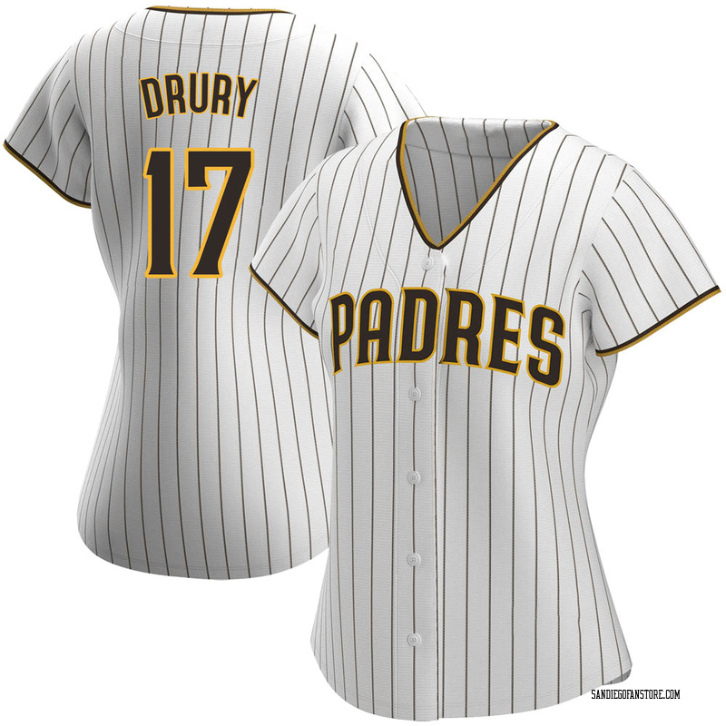Brandon Drury Men's San Diego Padres 2022 City Connect Jersey - White  Replica
