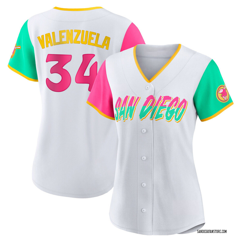 Fernando Valenzuela Women's San Diego Padres 2022 City Connect