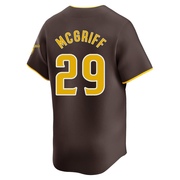 Fred Mcgriff Men's San Diego Padres Away Jersey - Brown Limited