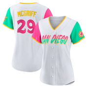 Fred Mcgriff Women's San Diego Padres 2022 City Connect Jersey - White Authentic