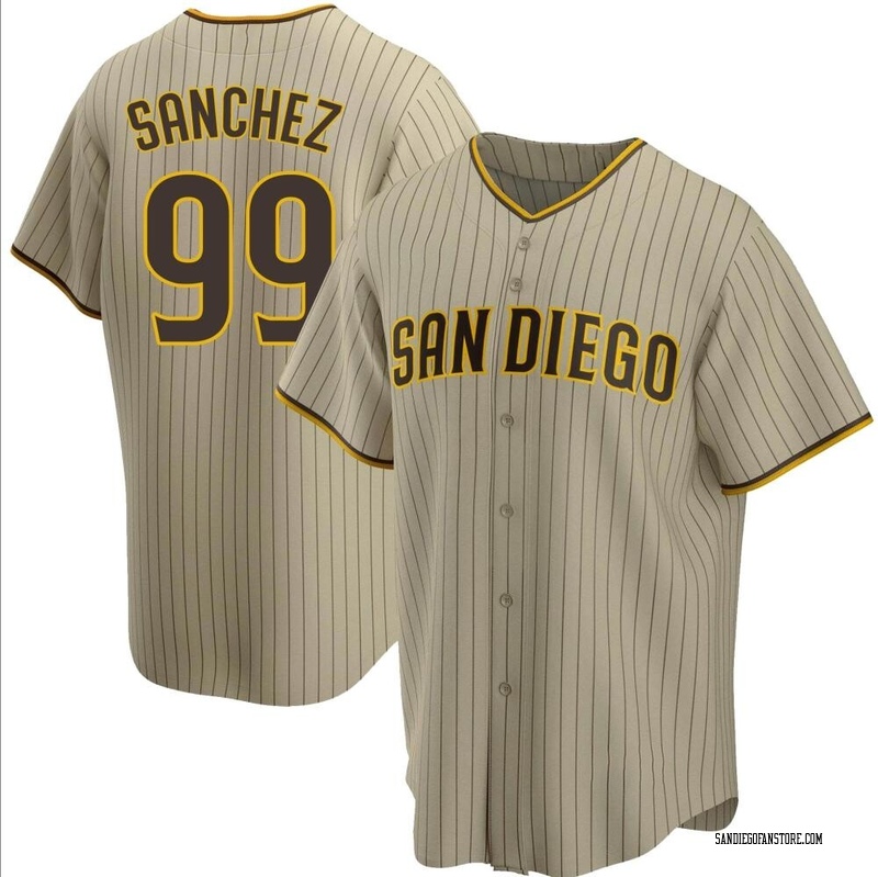 Women's Gary Sanchez San Diego Padres Replica Black Pitch Fashion Jersey