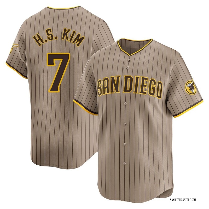 Ha-Seong Kim Youth San Diego Padres Tan Alternate Jersey - Limited