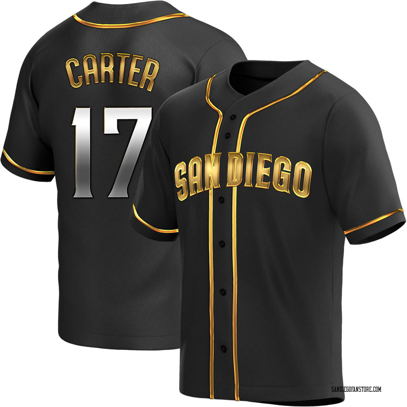 Youth Joe Carter San Diego Padres Replica White 2022 City Connect Jersey