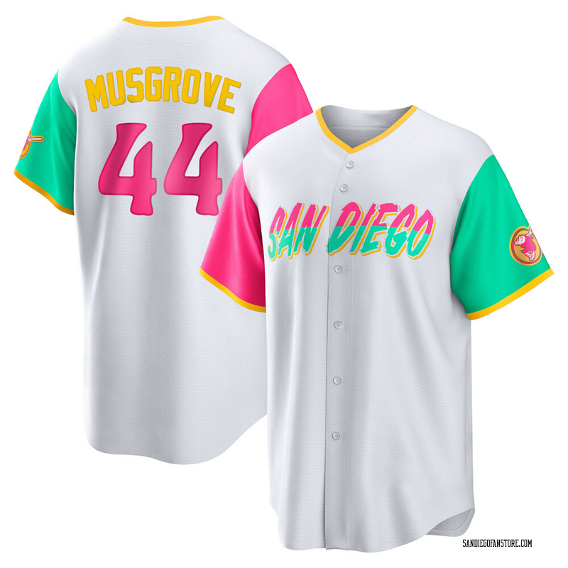 Joe Musgrove Men's San Diego Padres 2022 City Connect Jersey - White Replica