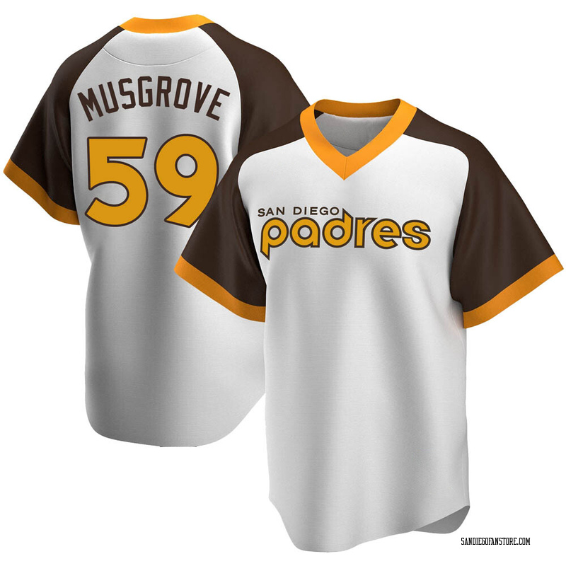 Joe Musgrove Men's San Diego Padres 2022 City Connect Jersey - White Replica