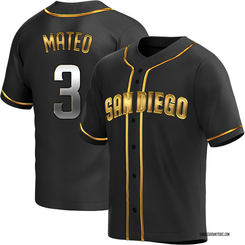 Men's Jorge Mateo San Diego Padres Replica White /Brown Home Jersey