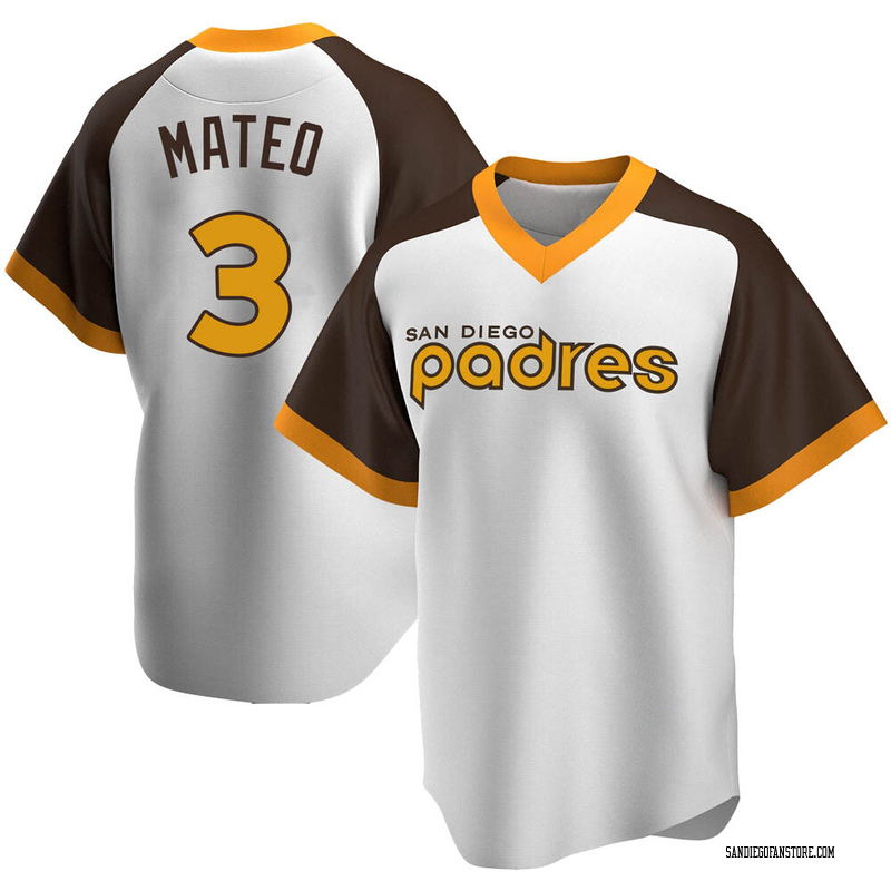 Men's Willie Mccovey San Diego Padres Replica White Home Cooperstown  Collection Jersey