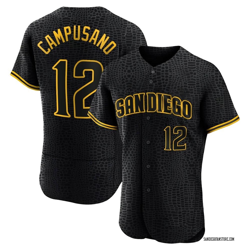 Youth Luis Campusano San Diego Padres Replica Black Holographic Alternate  Jersey