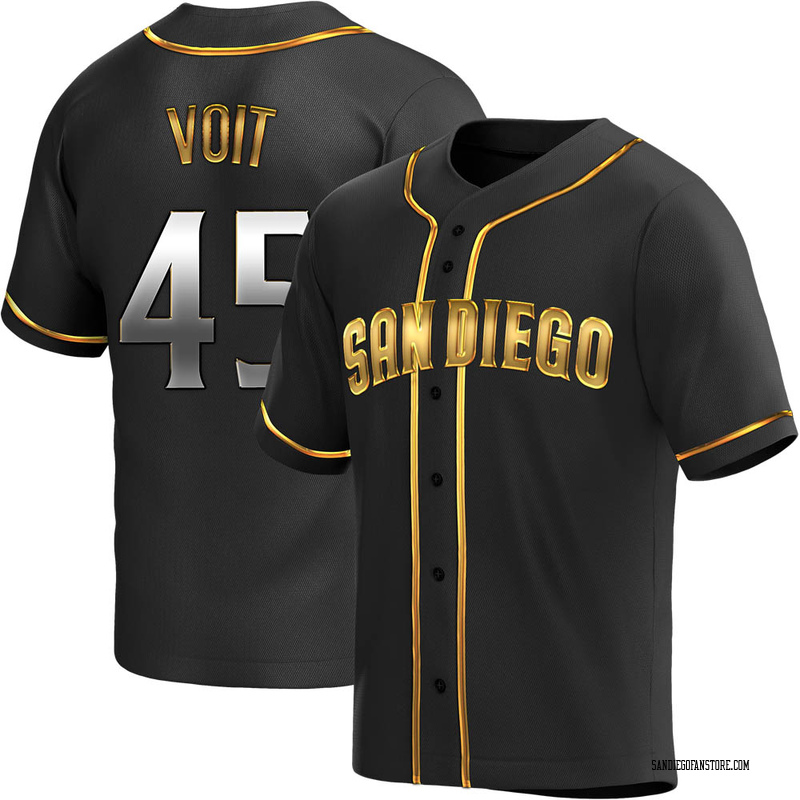 Youth Luke Voit San Diego Padres Replica White /Brown Home Jersey