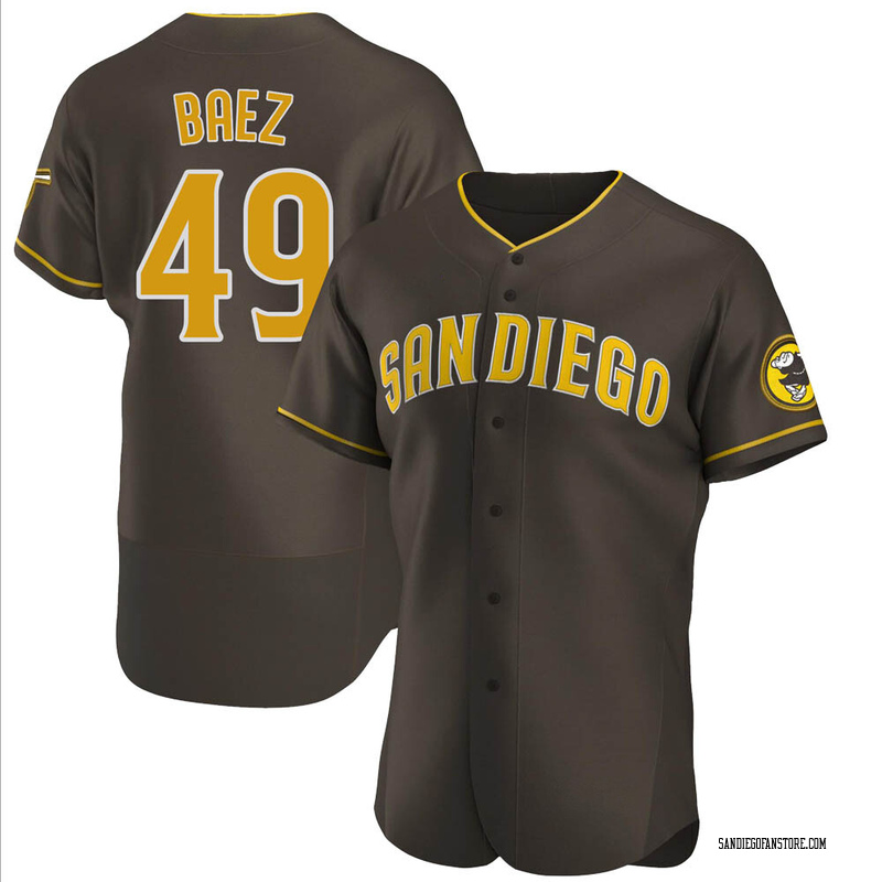 Men's Nike Xander Bogaerts White/Brown San Diego Padres Home Official Replica Player Jersey, M