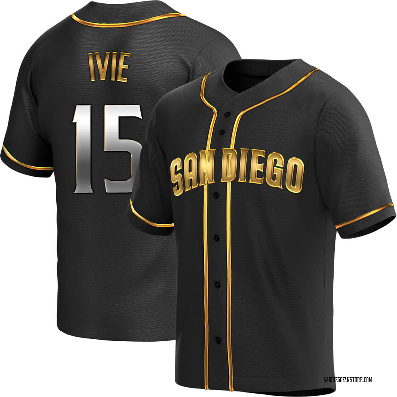 Women's Mike Ivie San Diego Padres Replica Brown Tan/ Alternate Jersey