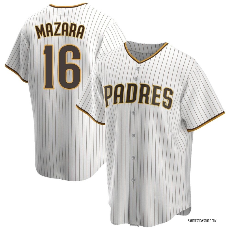 Youth Nomar Mazara San Diego Padres Replica White 2022 City Connect Jersey