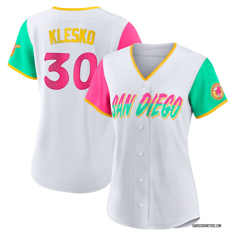 Ryan Klesko Women's San Diego Padres 2022 City Connect Jersey - White  Replica