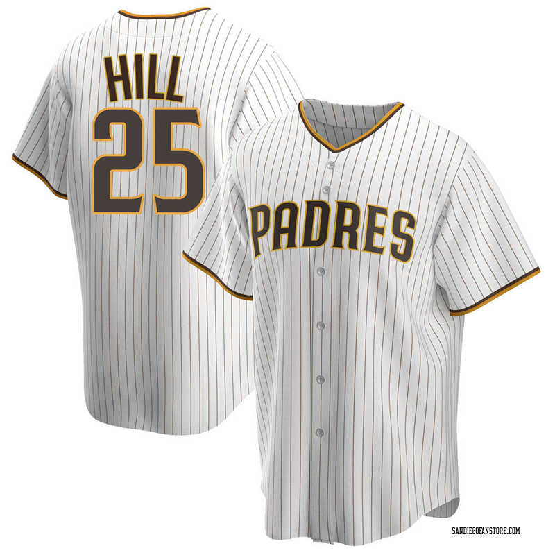 Women's Tim Hill San Diego Padres Replica Brown Tan/ Alternate Jersey