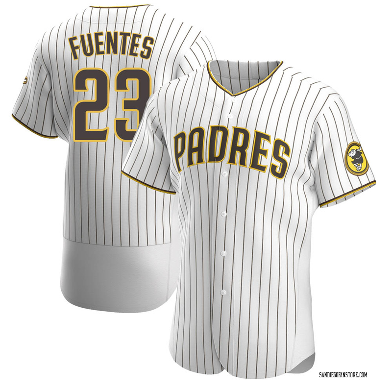 Men's Tito Fuentes San Diego Padres Authentic Brown Road Jersey