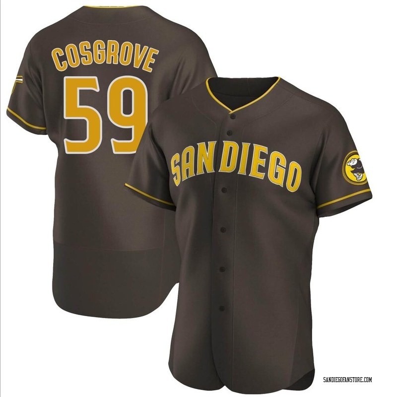 Tom Cosgrove 2021 Game Worn & Signed Official San Diego Padres Nike Pro  Shirt