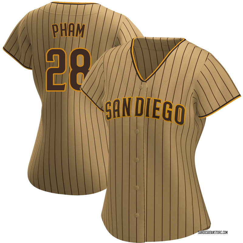 Youth Tommy Pham San Diego Padres Replica Black Golden Alternate Jersey