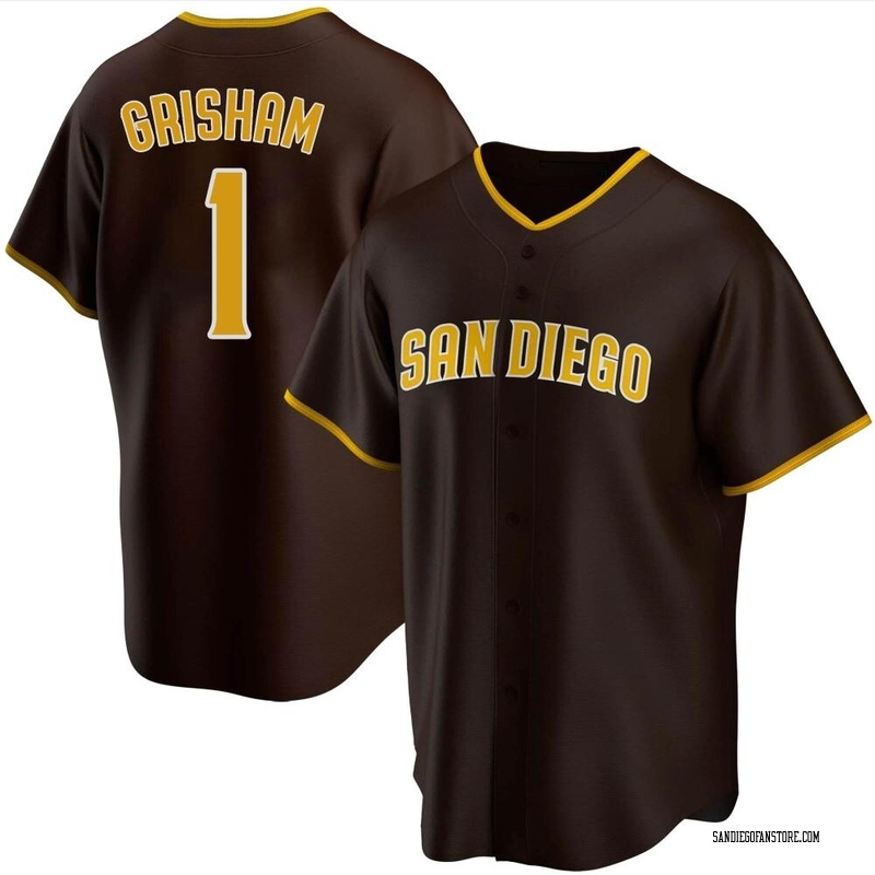 Youth San Diego Padres Trent Grisham White Jersey 2022-23 City Connect Shirt  - Dingeas
